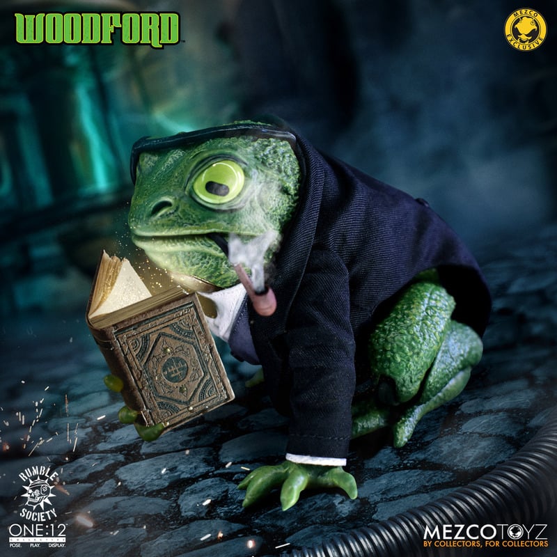 Woodford One:12 Exclusive - Rumble of Society: The first Spectral Agent Mezco Toyz