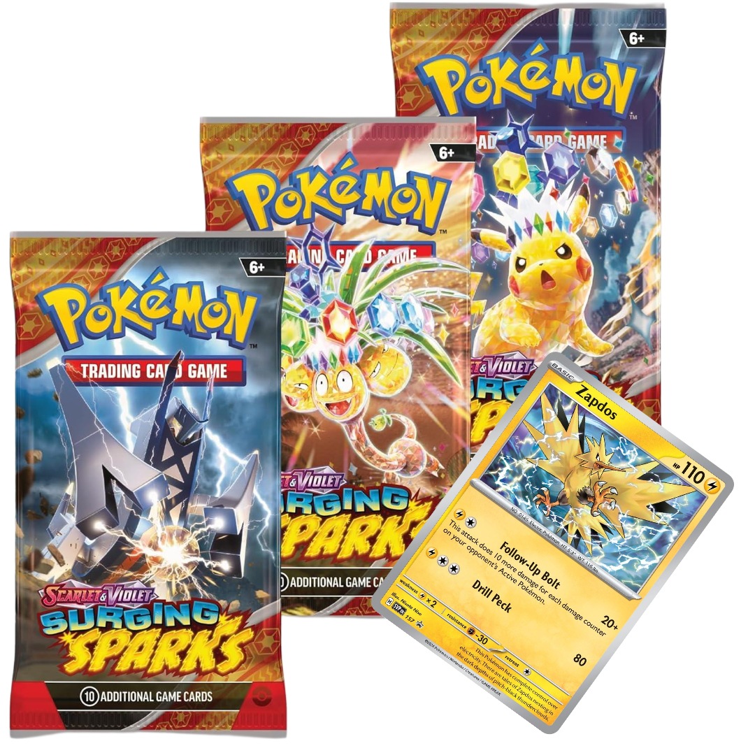 Zapdos Surging Sparks (Español) - Evoluciones Prismaticas: Pokemon TCG