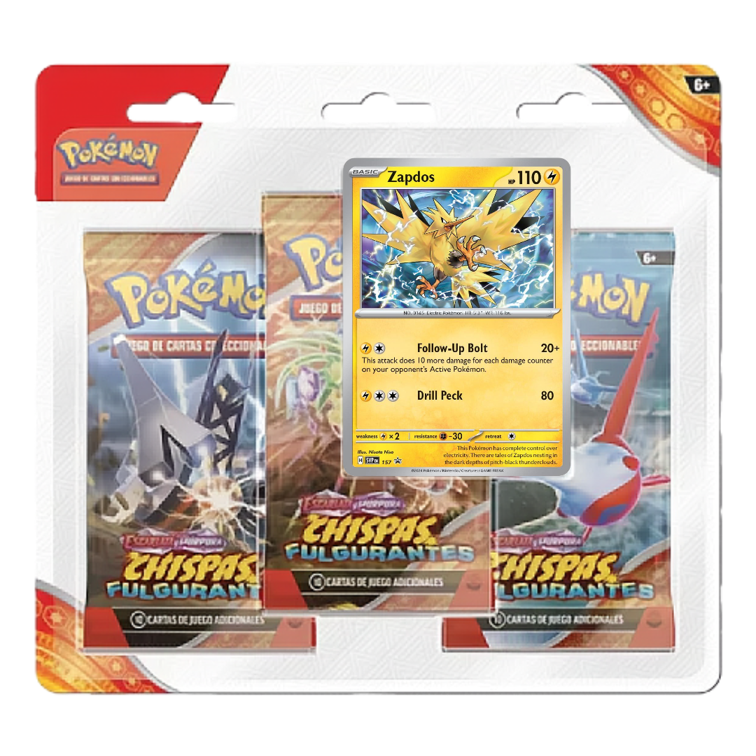 Zapdos Surging Sparks (Español) - Evoluciones Prismaticas: Pokemon TCG