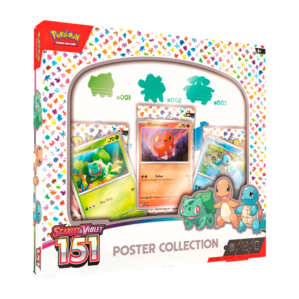 151 Poster Collection (Ingles) - Scarlet & Violet: Pokemon TCG