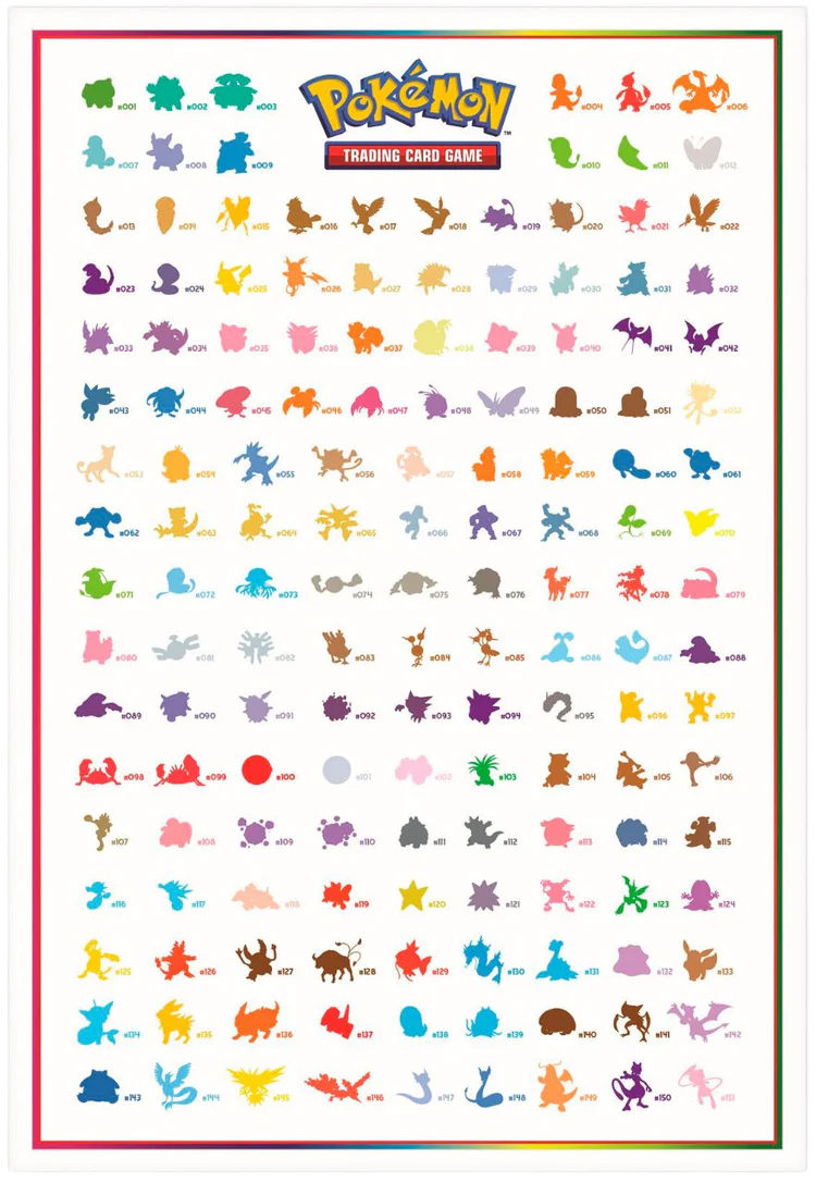 151 Poster Collection (Ingles) - Scarlet & Violet: Pokemon TCG
