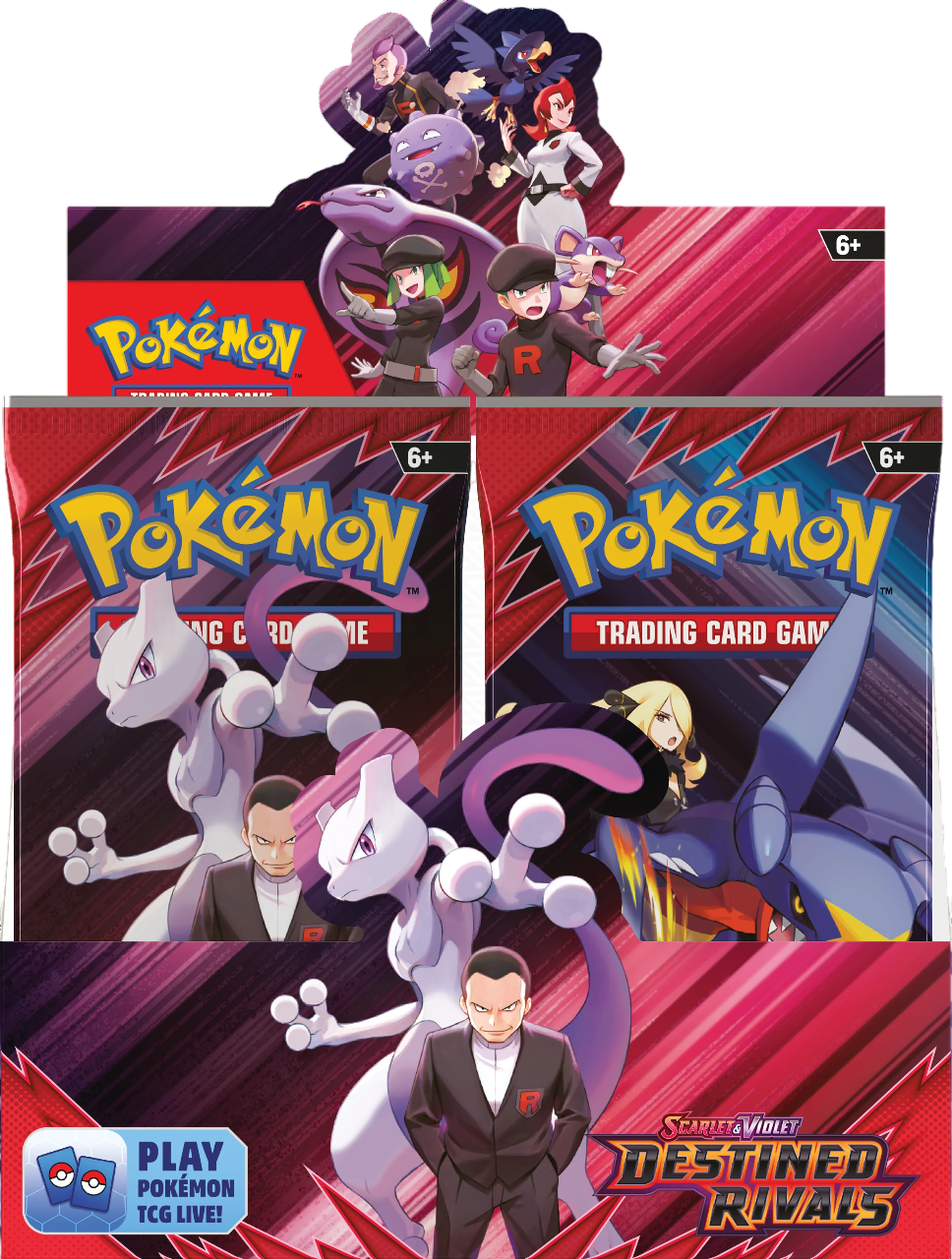 Booster Box Destined Rivals (Ingles) - Scarlet & Violet: Pokemon TCG