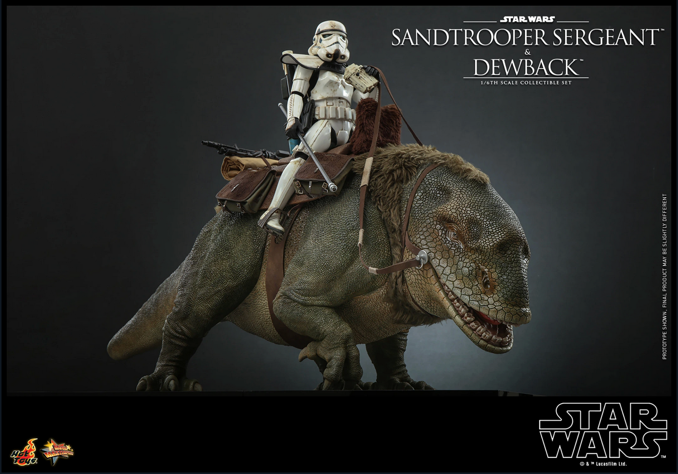 Sandtrooper Sergeant & Dewback Set 1/6 - Star Wars: A New Hope Hot Toys