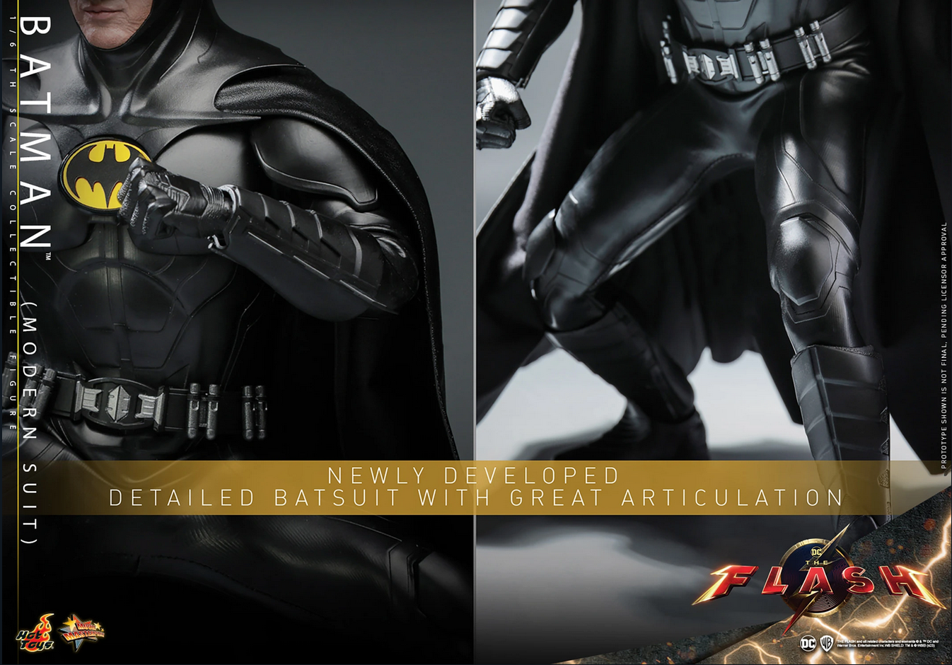 Batman Modern Suit (2023 First Edition) 1/6 - The Flash Dc Hot Toys