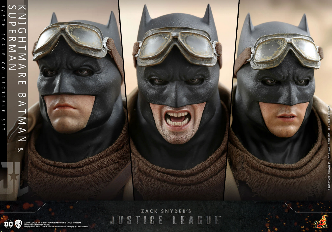 Knightmare Batman & Superman Set 1/6 - Zack Snyder's Justice League: The Snyder Cut Hot Toys