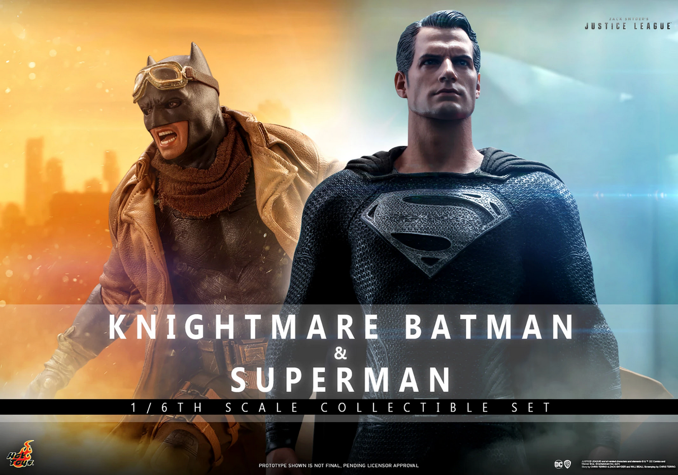 Knightmare Batman & Superman Set 1/6 - Zack Snyder's Justice League: The Snyder Cut Hot Toys