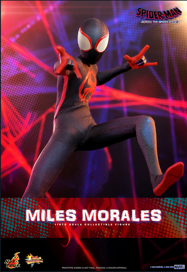 Miles Morales 1/6 - Marvel Spider-Man: Across the Spiderverse Hot Toys
