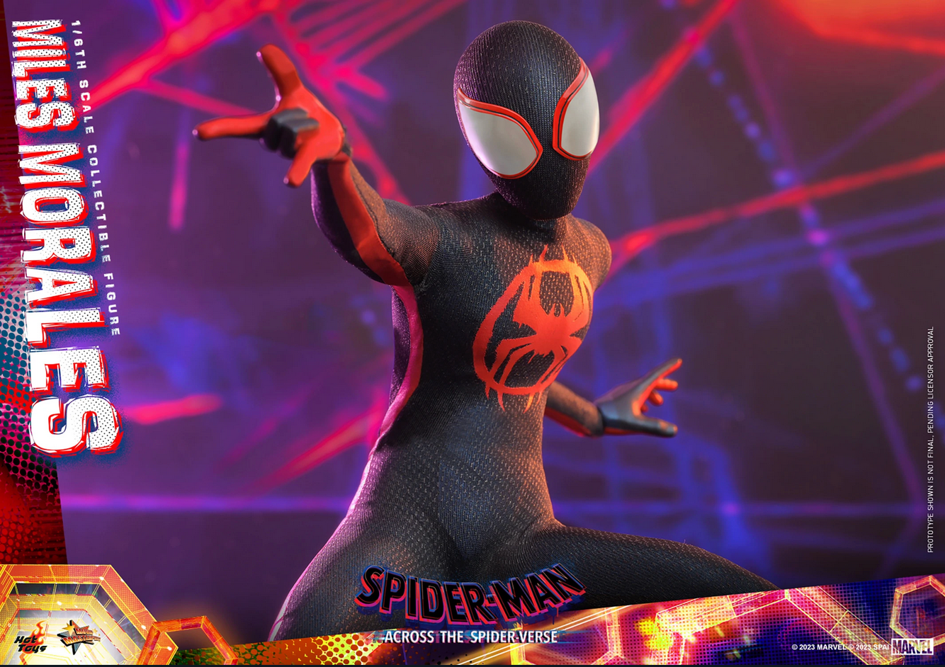 Miles Morales 1/6 - Marvel Spider-Man: Across the Spiderverse Hot Toys