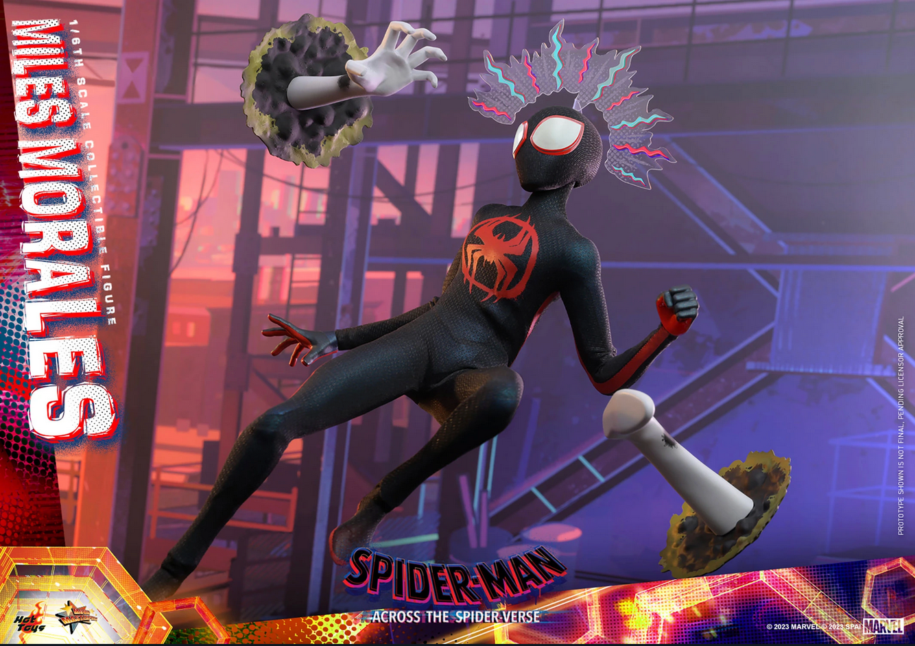 Miles Morales 1/6 - Marvel Spider-Man: Across the Spiderverse Hot Toys