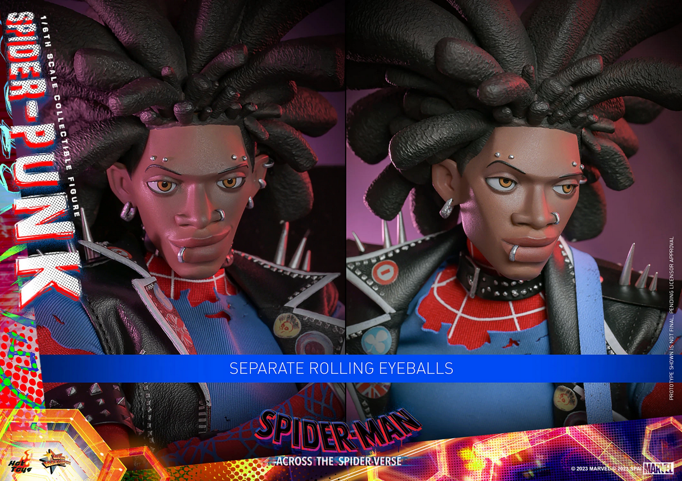 Spider-Punk 1/6 - Marvel Spider-Man: Across the Spiderverse Hot Toys
