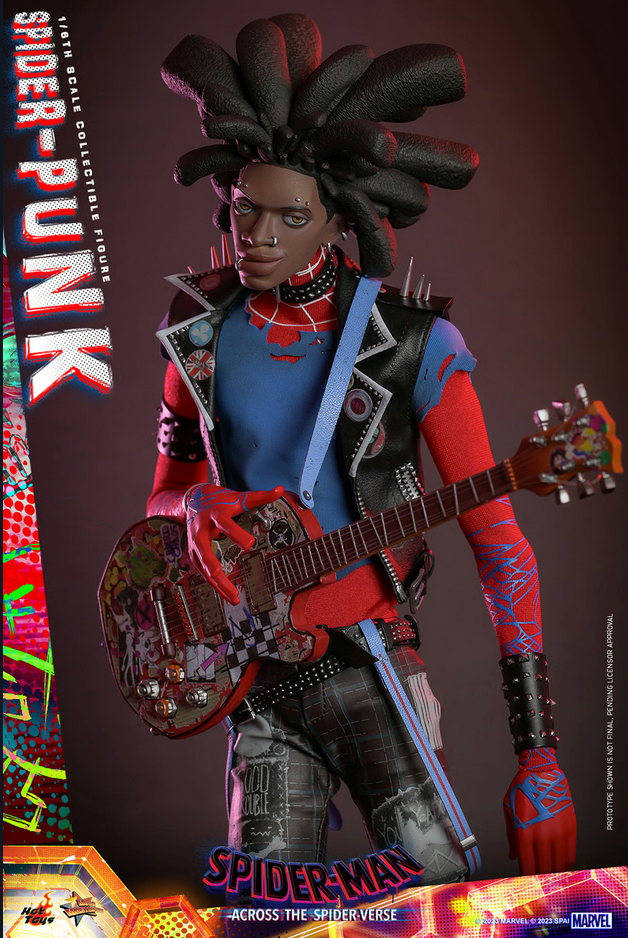 Spider-Punk 1/6 - Marvel Spider-Man: Across the Spiderverse Hot Toys