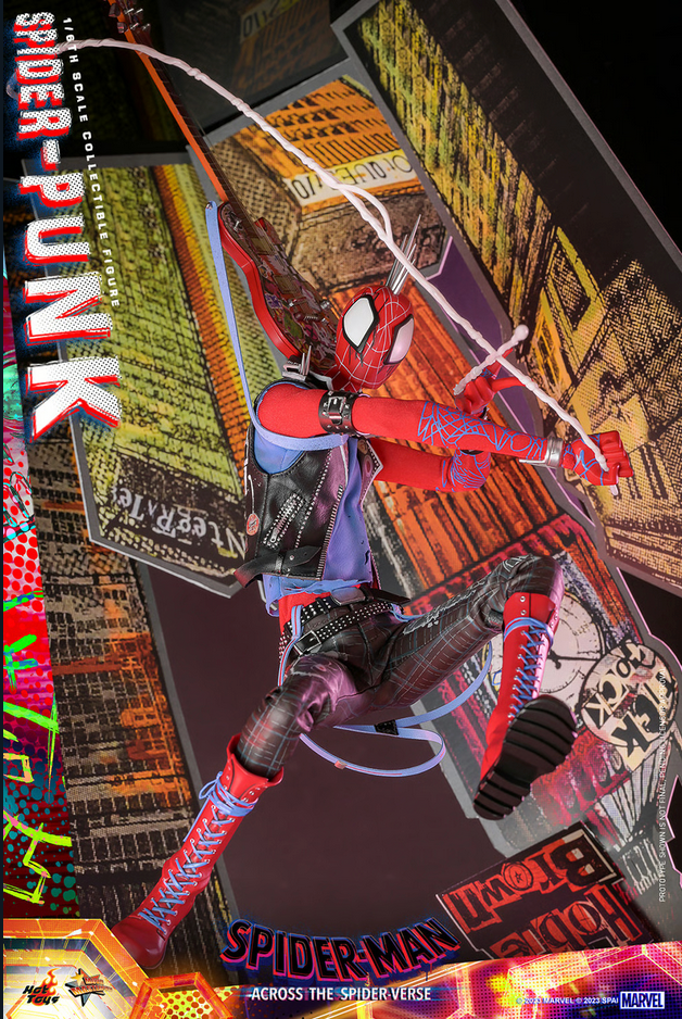 Spider-Punk 1/6 - Marvel Spider-Man: Across the Spiderverse Hot Toys