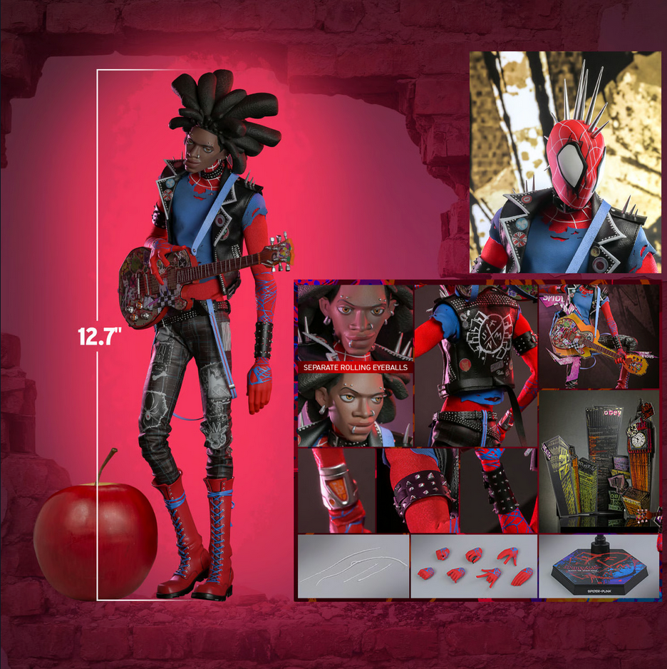 Spider-Punk 1/6 - Marvel Spider-Man: Across the Spiderverse Hot Toys