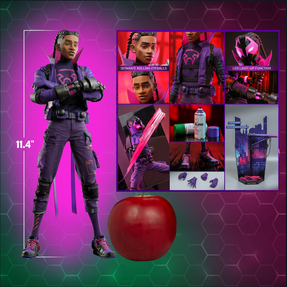 Miles G Morales 1/6 - Marvel Spider-Man: Across the Spiderverse Hot Toys