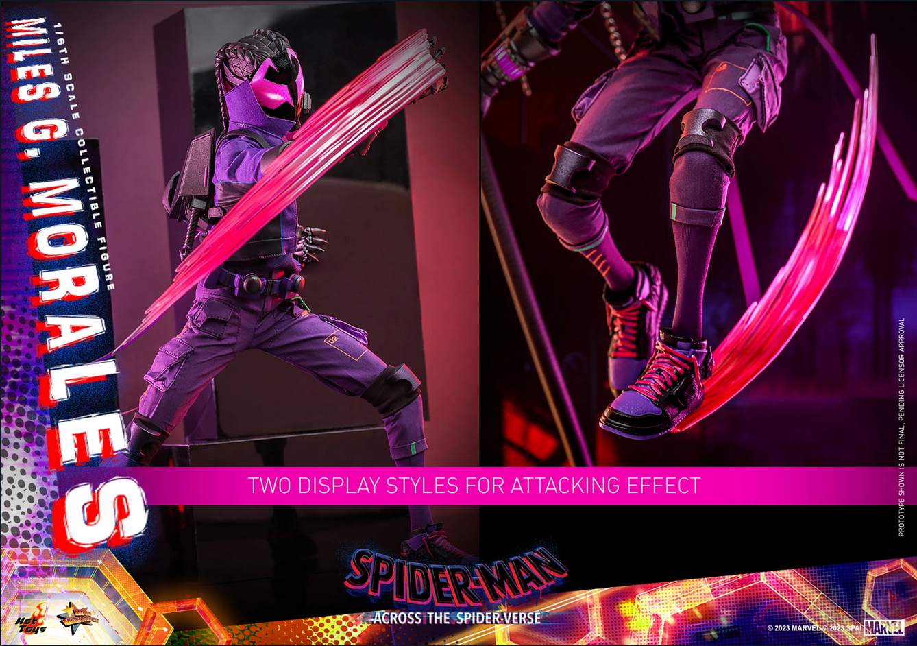 Miles G Morales 1/6 - Marvel Spider-Man: Across the Spiderverse Hot Toys