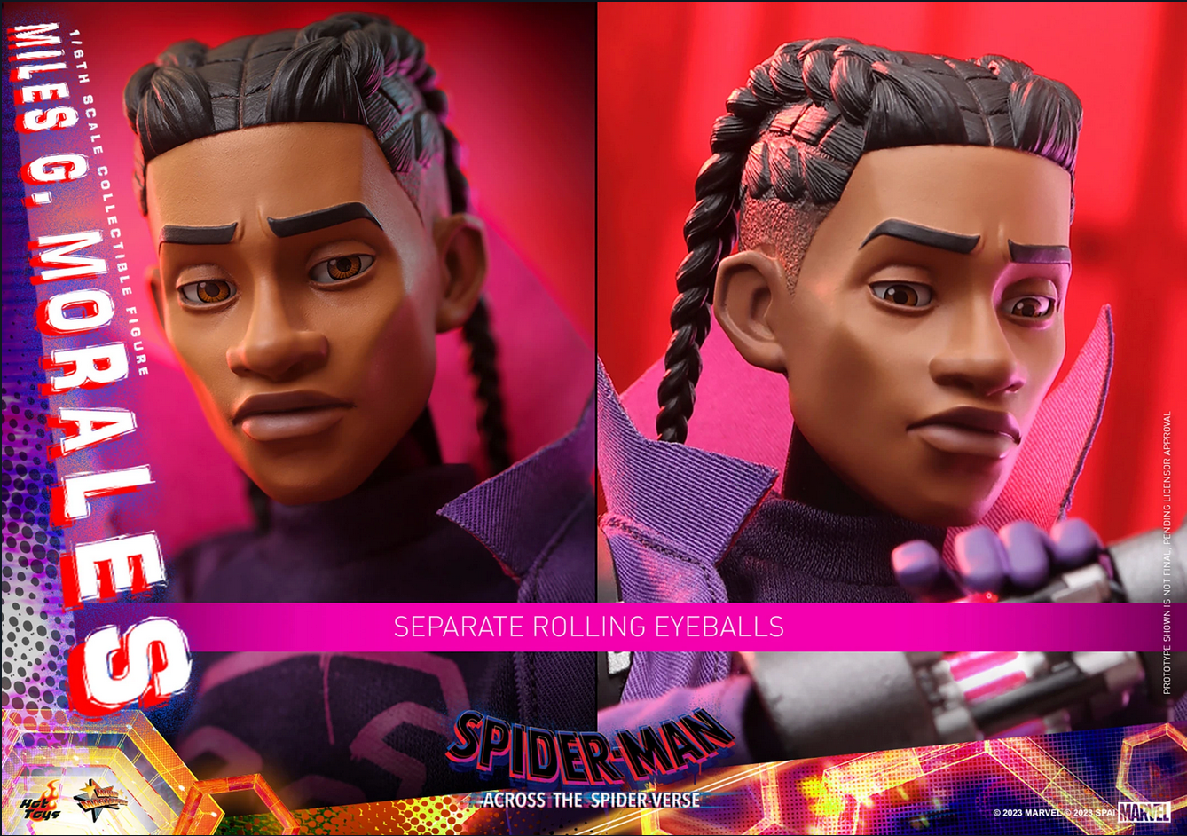 Miles G Morales 1/6 - Marvel Spider-Man: Across the Spiderverse Hot Toys