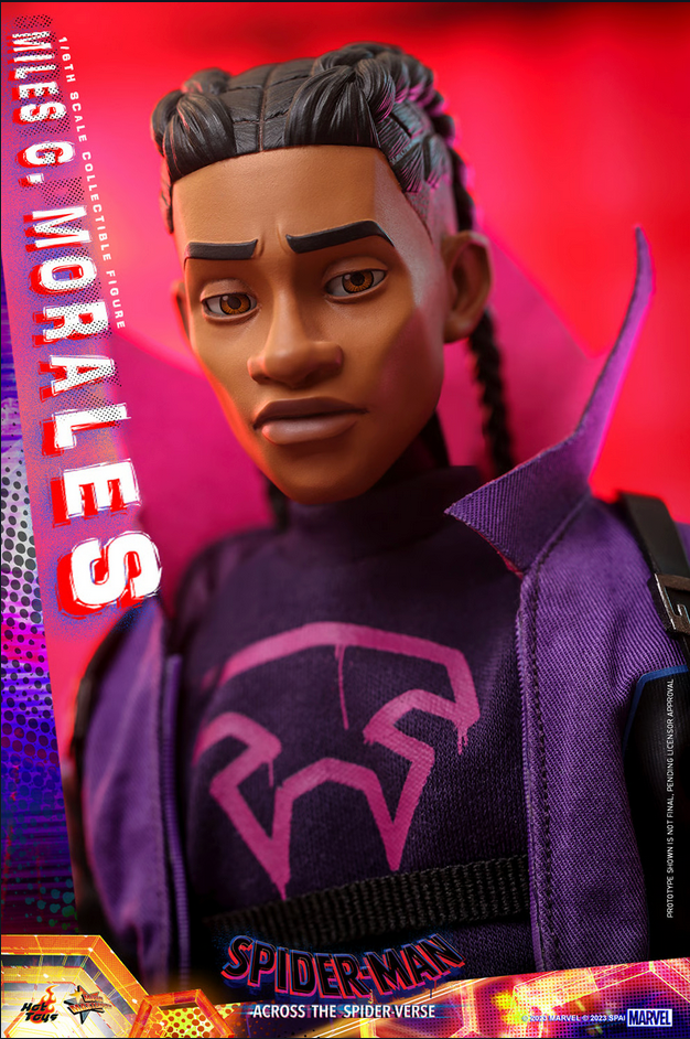 Miles G Morales 1/6 - Marvel Spider-Man: Across the Spiderverse Hot Toys