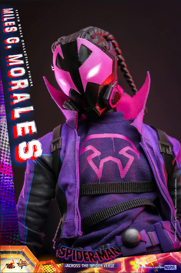 Miles G Morales 1/6 - Marvel Spider-Man: Across the Spiderverse Hot Toys