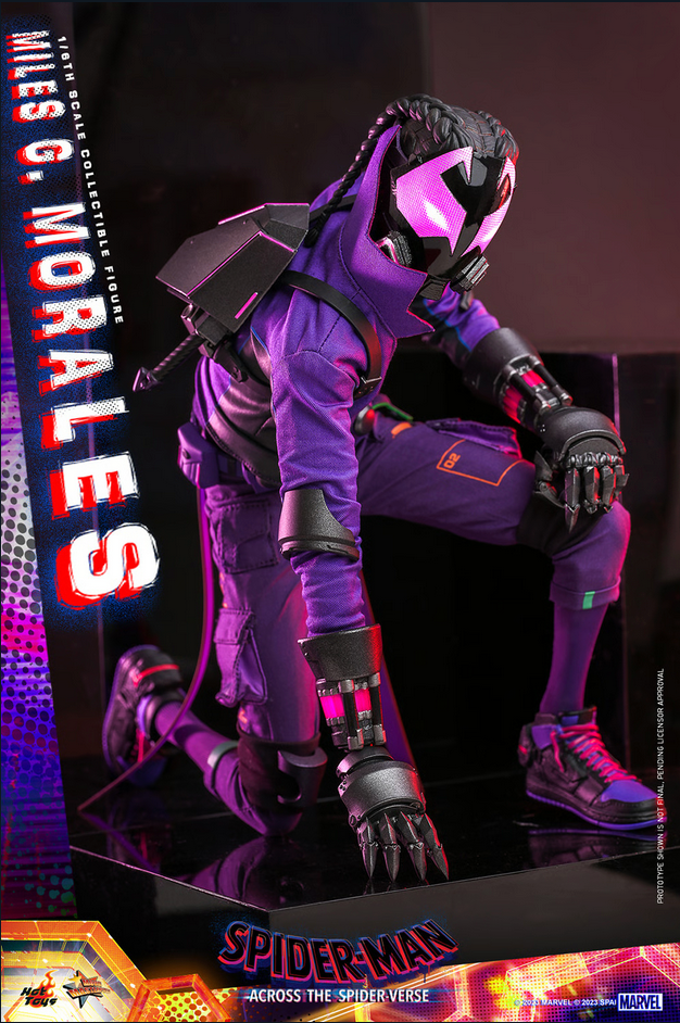 Miles G Morales 1/6 - Marvel Spider-Man: Across the Spiderverse Hot Toys