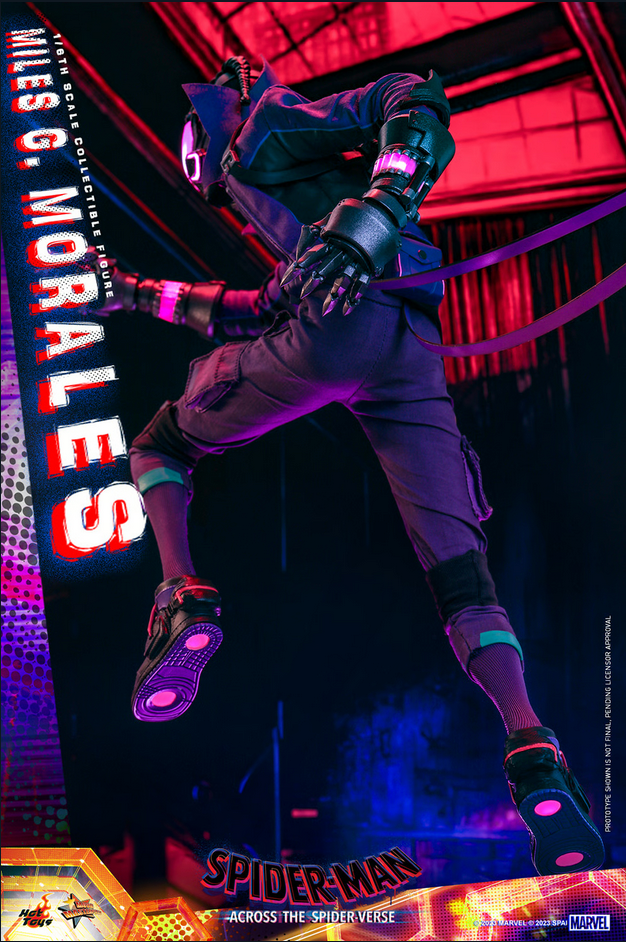 Miles G Morales 1/6 - Marvel Spider-Man: Across the Spiderverse Hot Toys