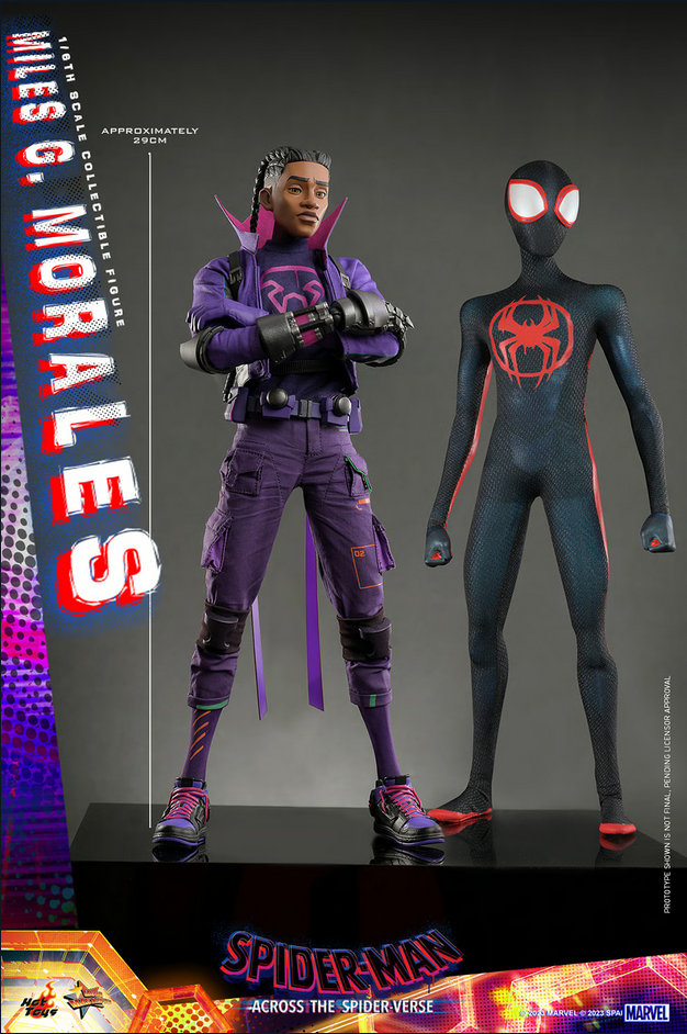 Miles G Morales 1/6 - Marvel Spider-Man: Across the Spiderverse Hot Toys