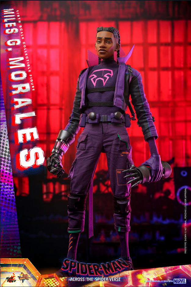 Miles G Morales 1/6 - Marvel Spider-Man: Across the Spiderverse Hot Toys