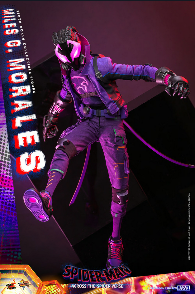 Miles G Morales 1/6 - Marvel Spider-Man: Across the Spiderverse Hot Toys