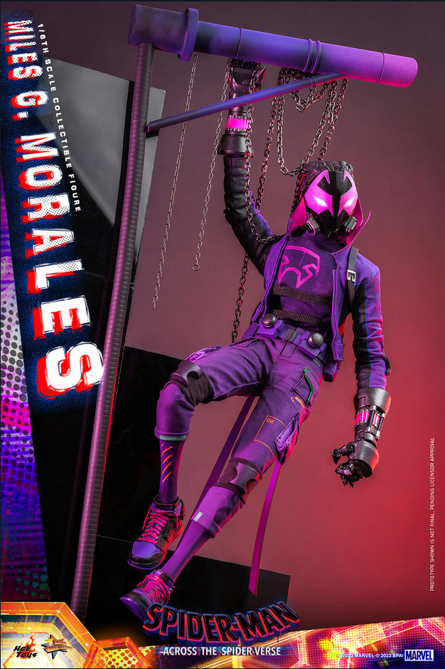 Miles G Morales 1/6 - Marvel Spider-Man: Across the Spiderverse Hot Toys
