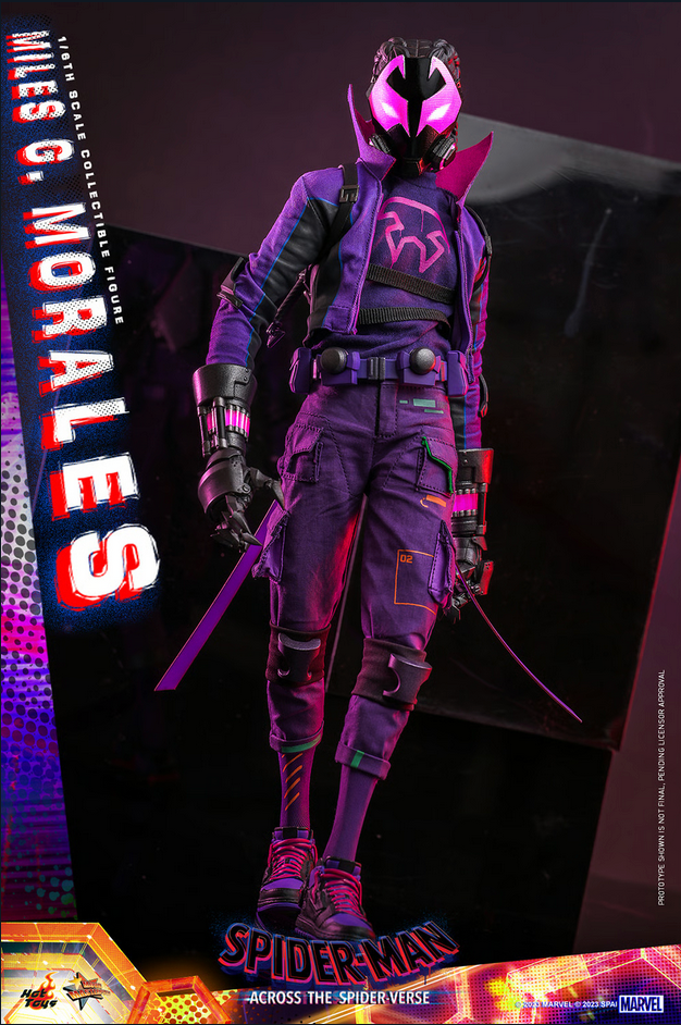 Miles G Morales 1/6 - Marvel Spider-Man: Across the Spiderverse Hot Toys