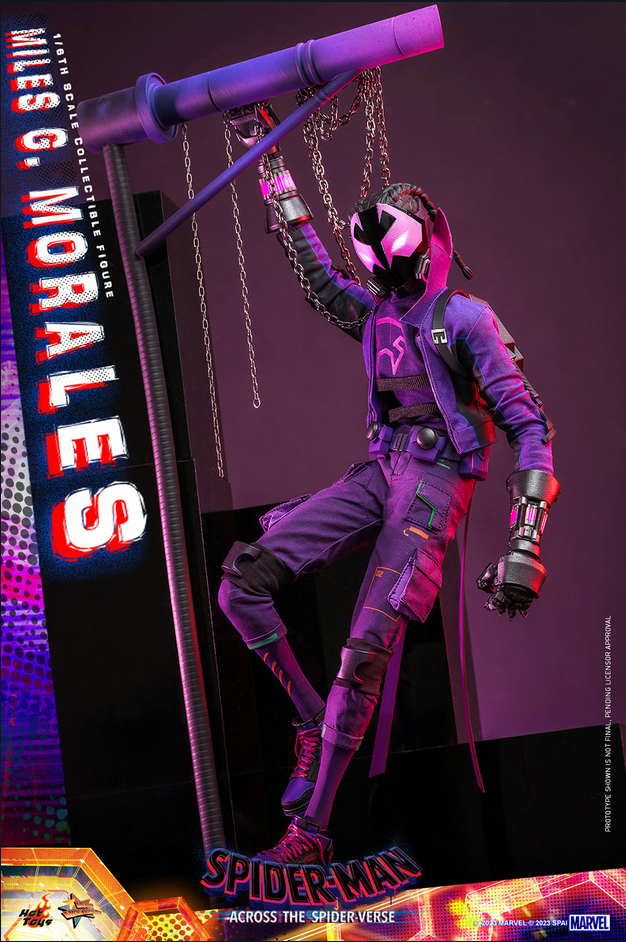 Miles G Morales 1/6 - Marvel Spider-Man: Across the Spiderverse Hot Toys