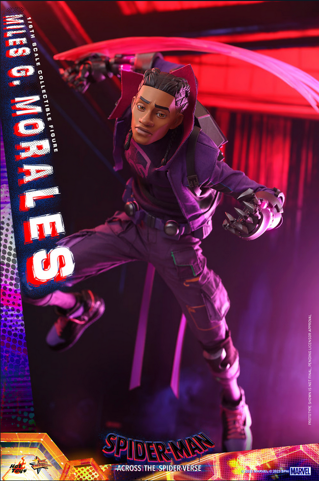 Miles G Morales 1/6 - Marvel Spider-Man: Across the Spiderverse Hot Toys
