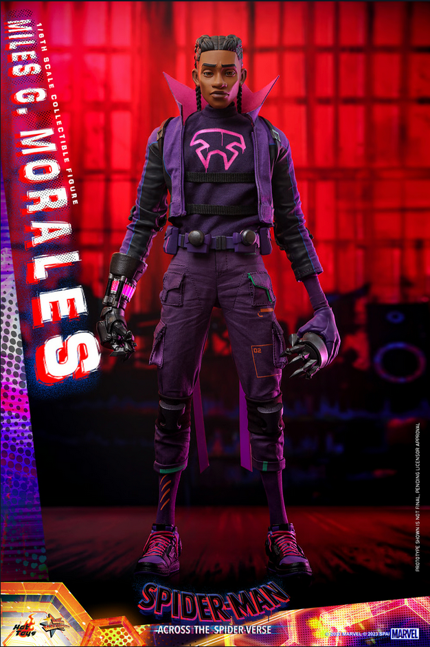 Miles G Morales 1/6 - Marvel Spider-Man: Across the Spiderverse Hot Toys