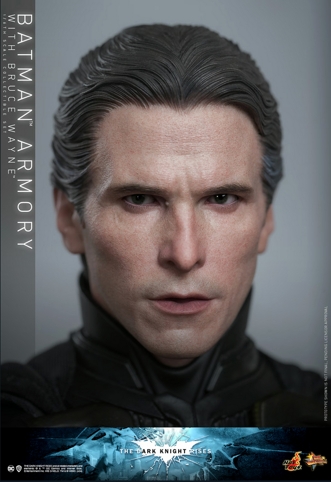 Batman Armory & Bruce Wayne Set 1/6 - Batman: The Dark Knight Rises Dc Hot Toys