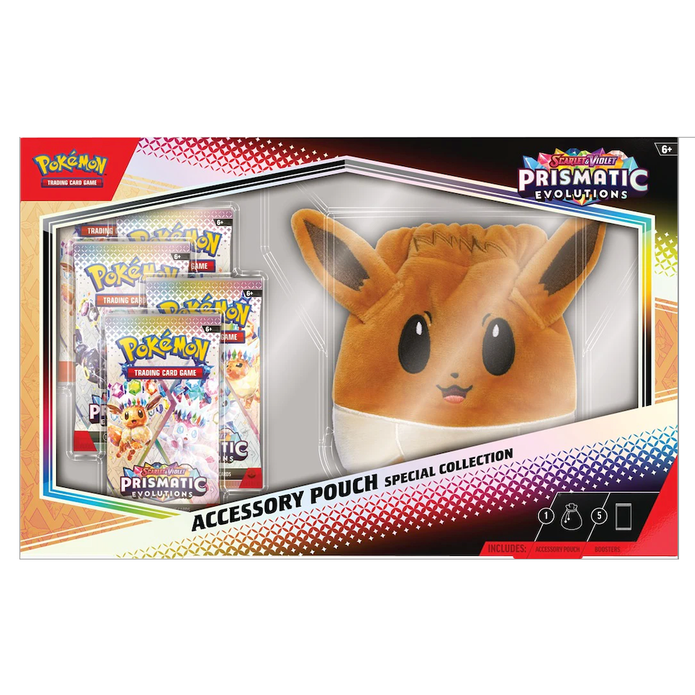 Prismatic Evolutions Accesory Pouch Special Collection (Ingles) - Scarlet & Violet: Pokemon TCG
