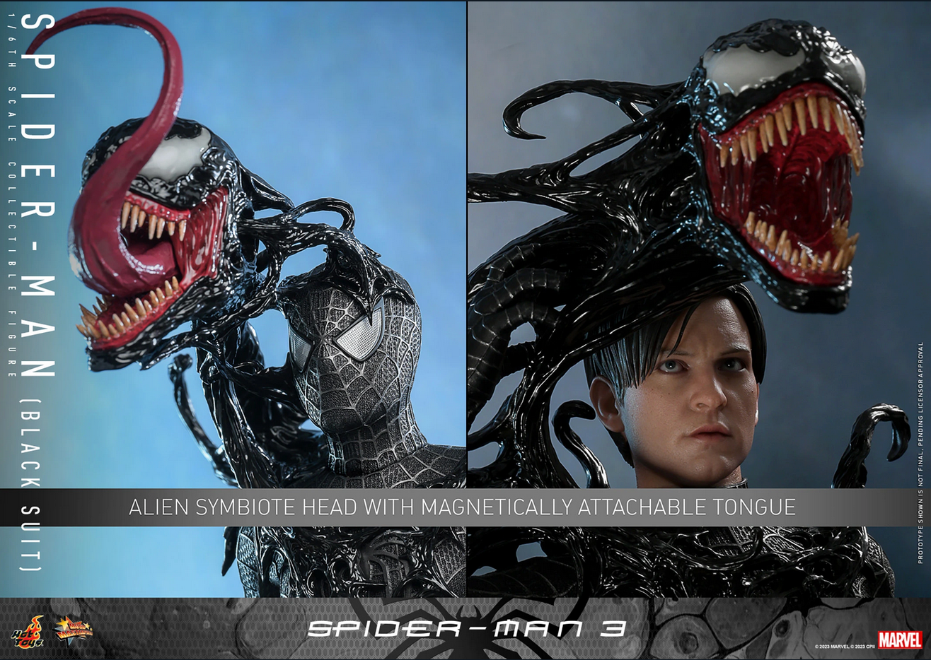 Spider-Man Black Suit (Special Edition) 1/6 - Spider-Man 3 Marvel Hot Toys