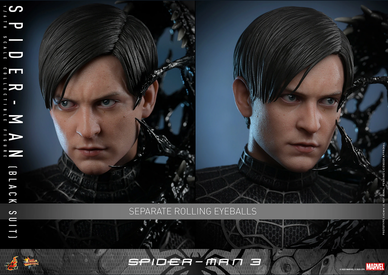 Spider-Man Black Suit (Special Edition) 1/6 - Spider-Man 3 Marvel Hot Toys