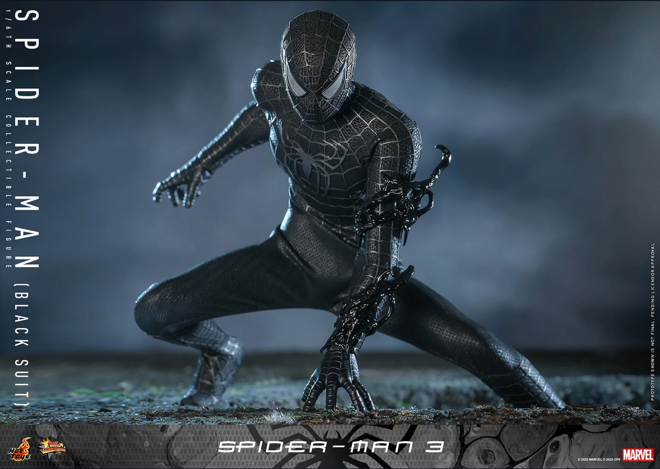 Spider-Man Black Suit (Special Edition) 1/6 - Spider-Man 3 Marvel Hot Toys