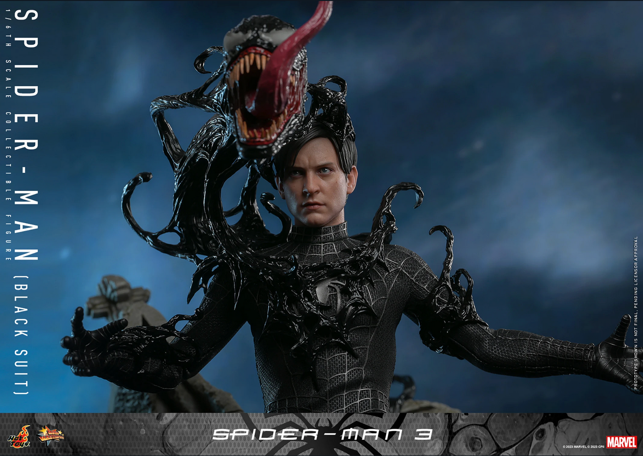 Spider-Man Black Suit (Special Edition) 1/6 - Spider-Man 3 Marvel Hot Toys