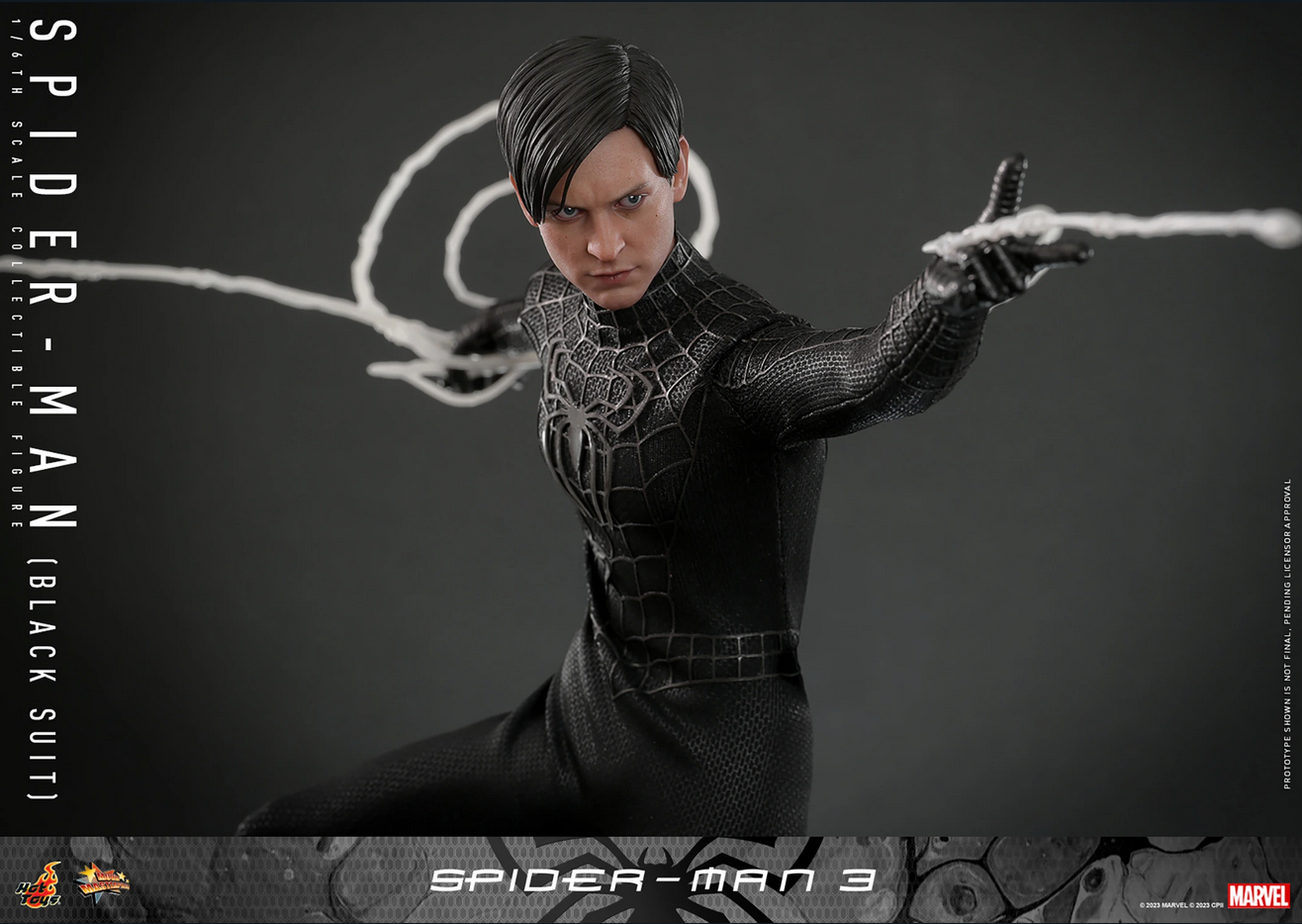Spider-Man Black Suit (Special Edition) 1/6 - Spider-Man 3 Marvel Hot Toys