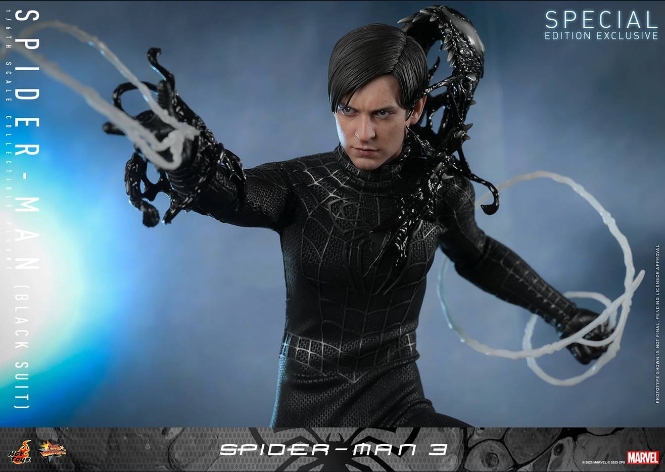 Spider-Man Black Suit (Special Edition) 1/6 - Spider-Man 3 Marvel Hot Toys