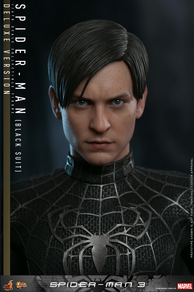 Spider-Man Black Suit (Deluxe Version) 1/6 - Spider-Man 3 Marvel Hot Toys