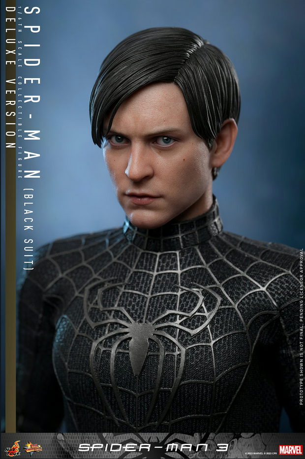 Spider-Man Black Suit (Deluxe Version) 1/6 - Spider-Man 3 Marvel Hot Toys