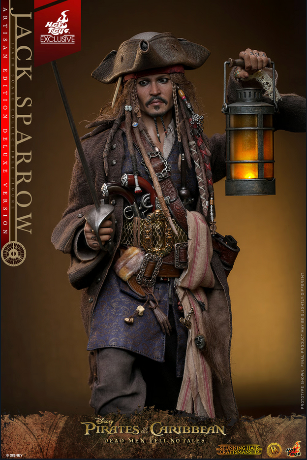 Jack Sparrow (Artisan Edition Deluxe Edition) 1/6 - Pirates of the Caribbean: Dead Men Tell No Tales Hot Toys
