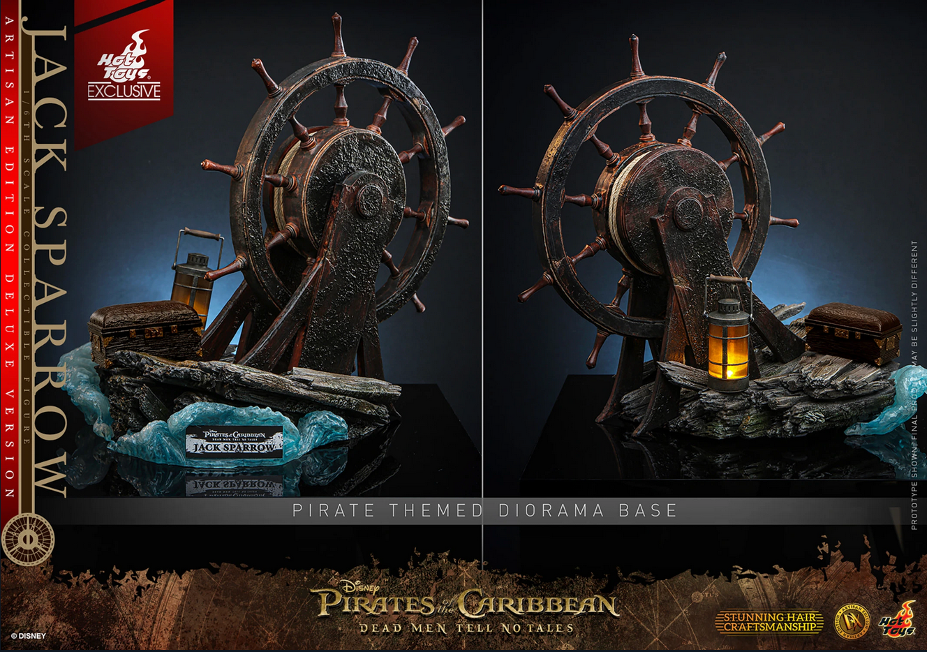 Jack Sparrow (Artisan Edition Deluxe Edition) 1/6 - Pirates of the Caribbean: Dead Men Tell No Tales Hot Toys