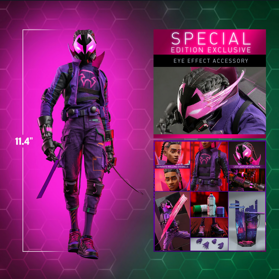 Miles G Morales (Special Edition) 1/6 - Marvel Spider-Man: Across the Spiderverse Hot Toys