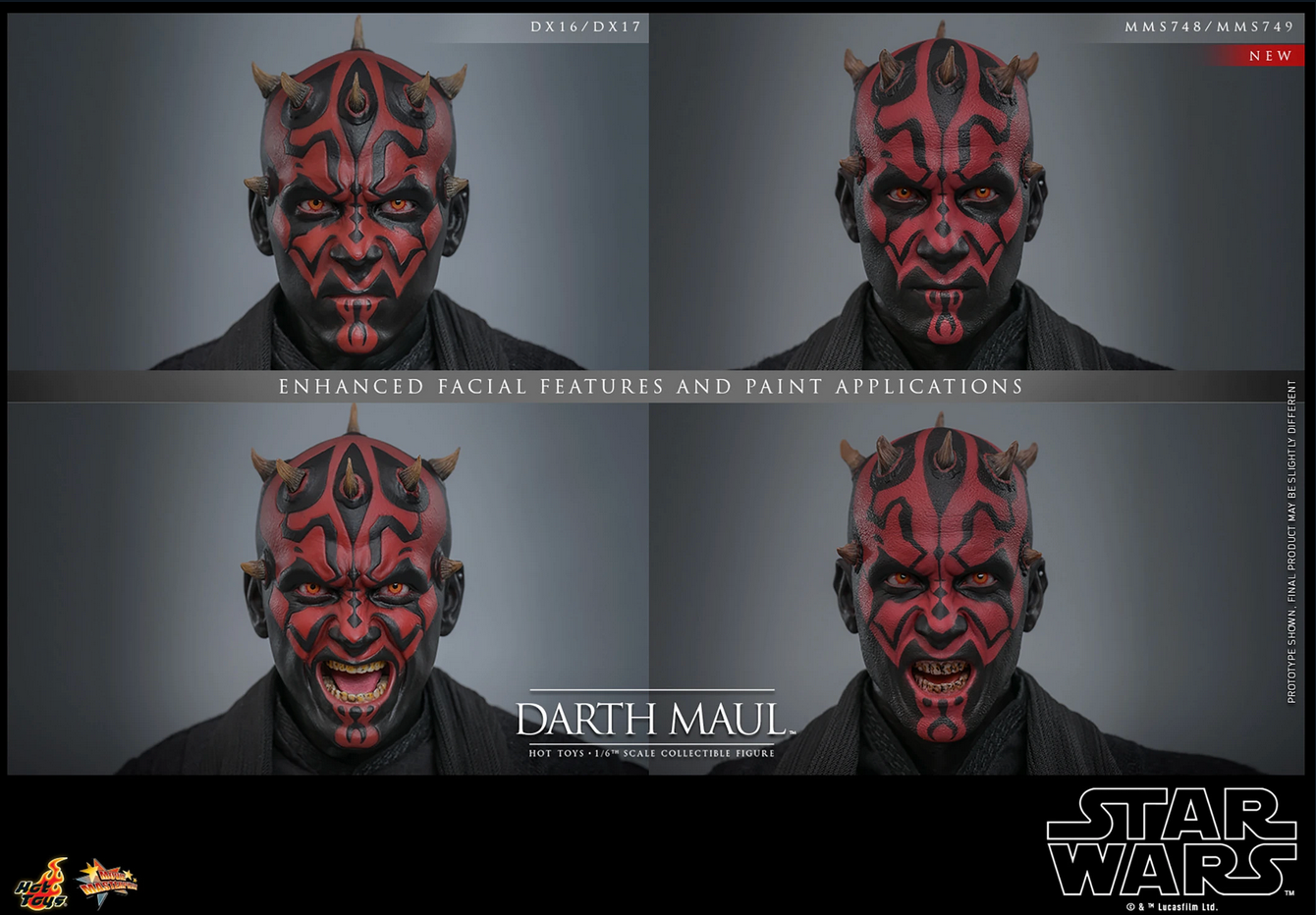 Darth Maul 1/6 - Star Wars Episode I: The Phantom Menace 25Th Anniversary Hot Toys