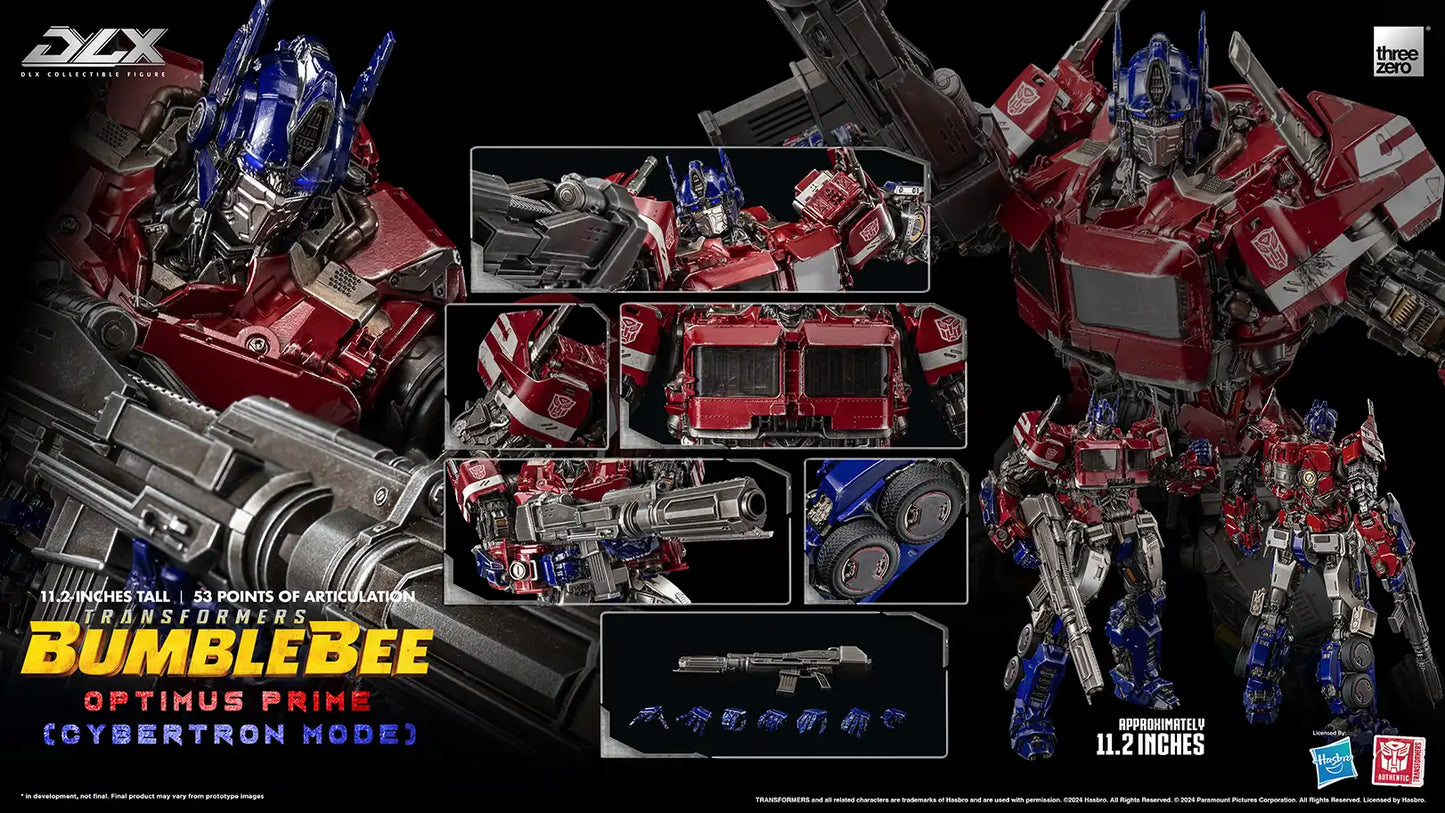 Optimus Prime DLX (Cybertron Mode) - Transformers: Bumblebee Threezero