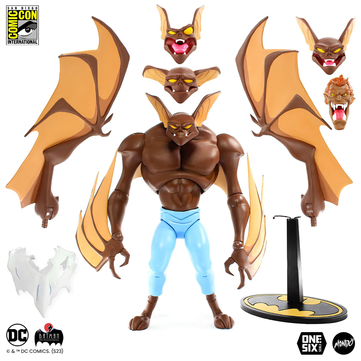 Man-Bat (SDCC 2023) 1/6 - Batman The Animated Series Mondo