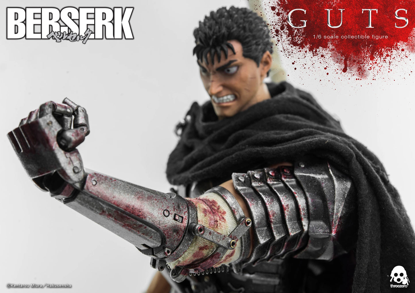 The Guts (Black Swordsman) 1/6 - Berserk Threezero