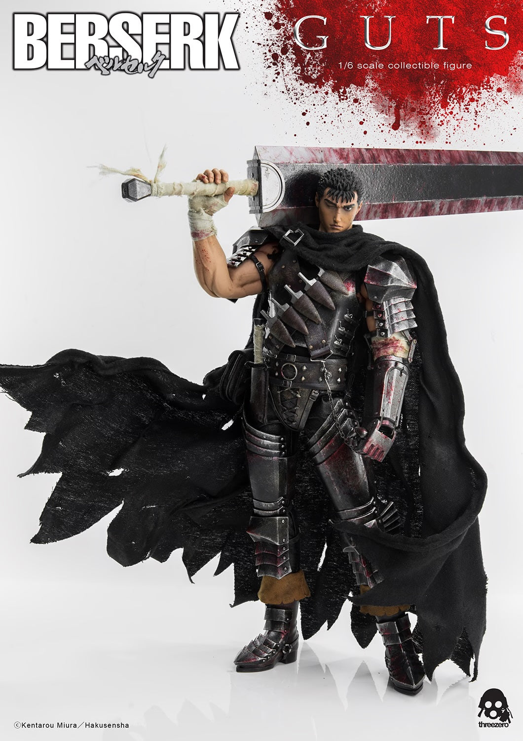 The Guts (Black Swordsman) 1/6 - Berserk Threezero